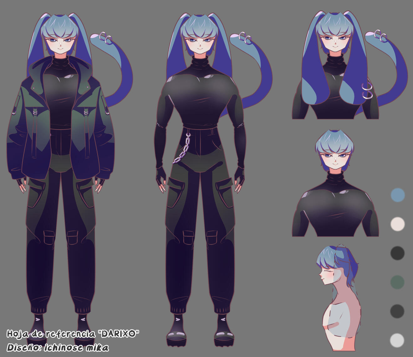 hoja de referencia de "DARIXO"