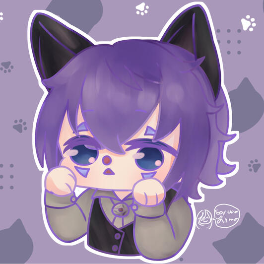 chibi gato de "EMIBASED"