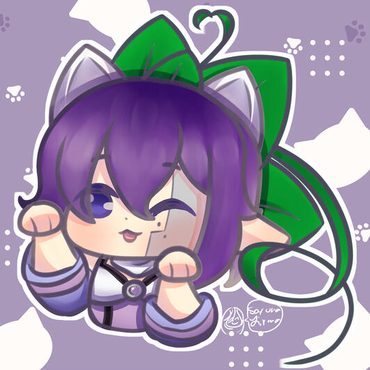 chibi gato de "UMEVT"