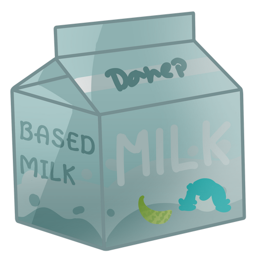 caja de leche de "DANEPVTUBER"