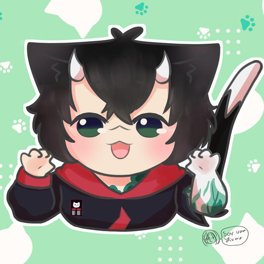 chibi gato de "REMUONI"