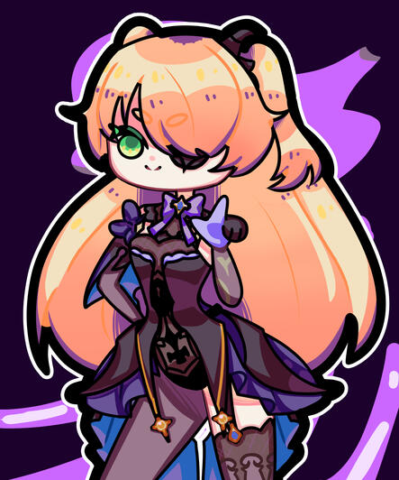 halfbody fishl genshin