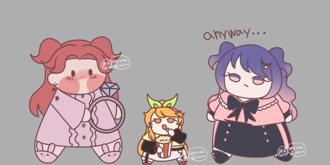 matchig icon chibi de "MIKA, ORENJIPYON, BOW_CHERRY"